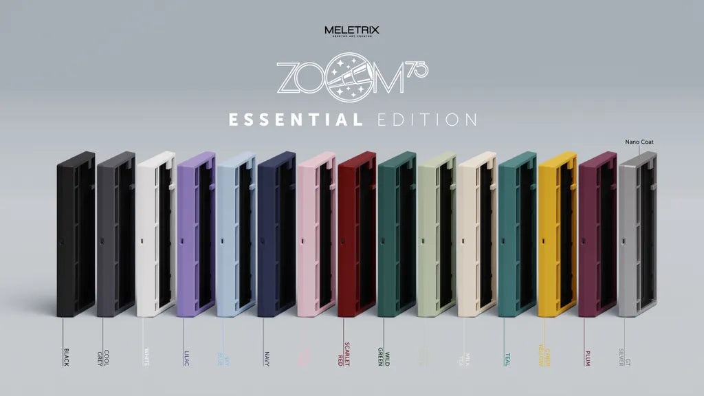 Meletrix Zoom75 Essential Edition Extras – Mecha Malaysia