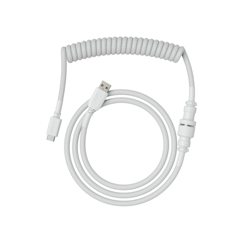 Load image into Gallery viewer, Glorious Coiled Aviator Cable White
