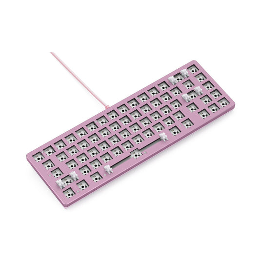 Glorious GMMK2 Hotswappable 65% Barebones Mechanical Keyboard - Pink