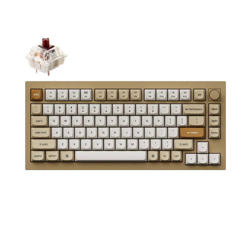 Load image into Gallery viewer, Keychron Q1 Version2 Hotswappable 75% Custom Mechanical Keyboard
