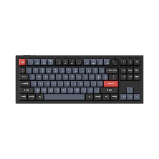 Keychron Q3 Hotswappable TKL Custom Mechanical Keyboard Black