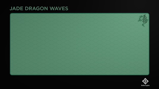 [Pre-Order] MW Jade Dragon Deskmats