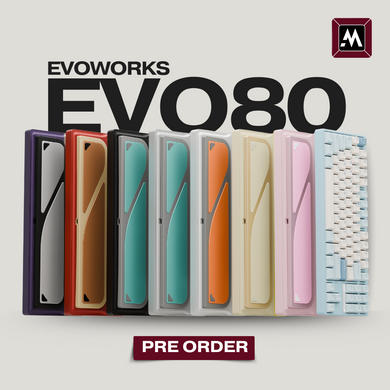 [Pre-Order] EVOWORKS EVO80 TKL Wireless Custom Mechanical Keyboard