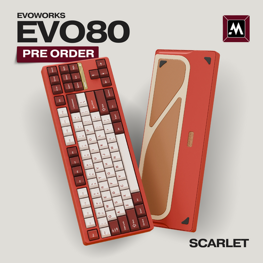 [Pre-Order] EVOWORKS EVO80 TKL Wireless Custom Mechanical Keyboard