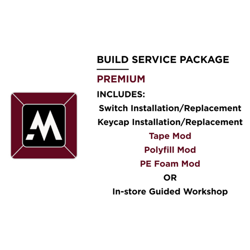 Keyboard Building Service Package - Premium