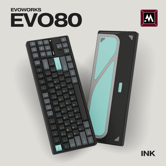 EVOWORKS EVO80 TKL Wireless Custom Mechanical Keyboard