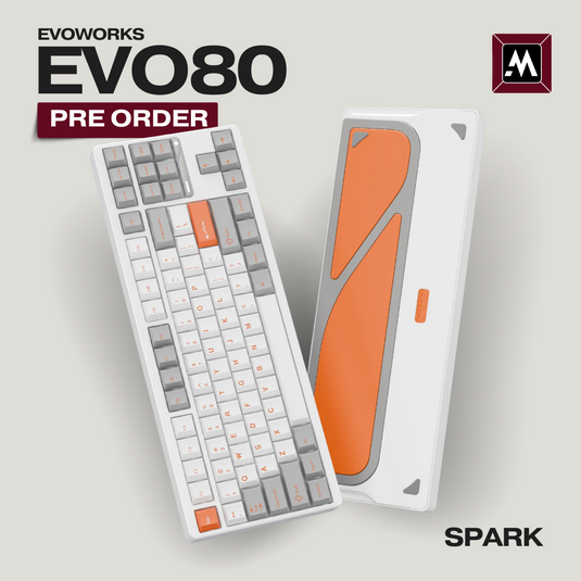 [Pre-Order] EVOWORKS EVO80 TKL Wireless Custom Mechanical Keyboard