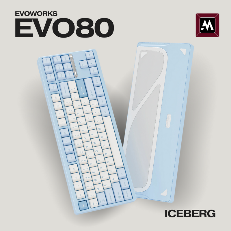 Load image into Gallery viewer, EVOWORKS EVO80 TKL Wireless Custom Mechanical Keyboard
