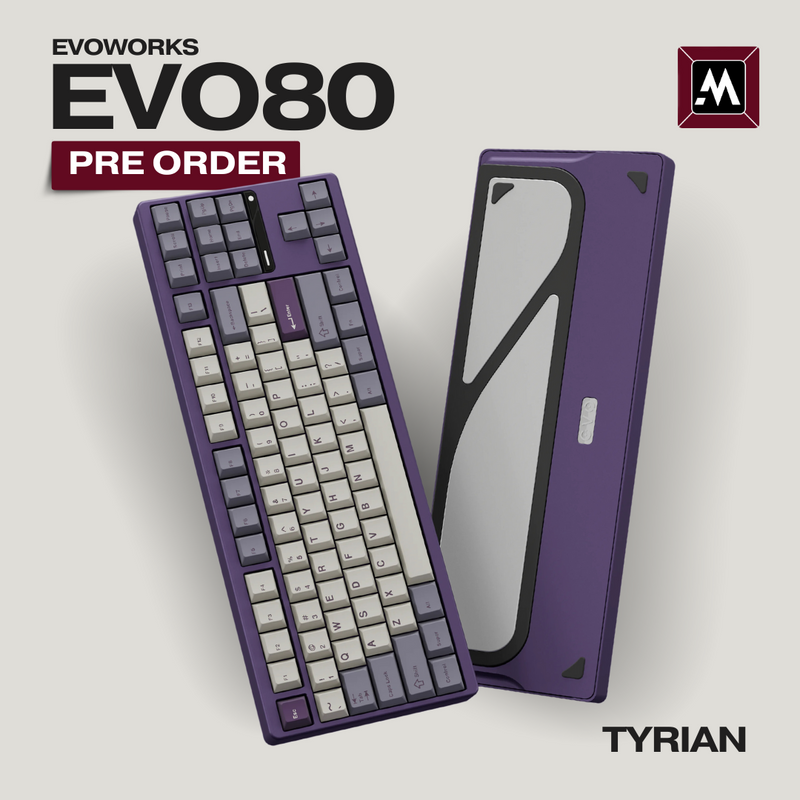 Load image into Gallery viewer, [Pre-Order] EVOWORKS EVO80 TKL Wireless Custom Mechanical Keyboard
