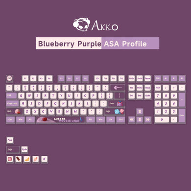 Akko ASA Blueberry Grape Jam Keycap Set (116-key)