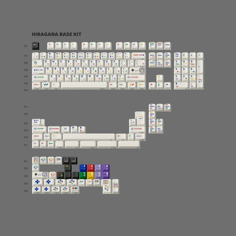 Load image into Gallery viewer, FBB SFC1990 PBT Cherry Profile Keycap Set
