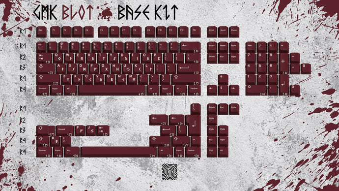 [In-Stock] GMK Blot Double-Shot ABS Keycaps