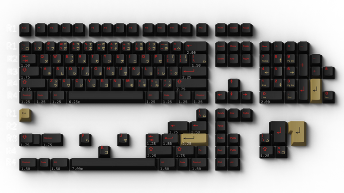 [In-Stock] GMK Underworld Double-Shot ABS Keycaps