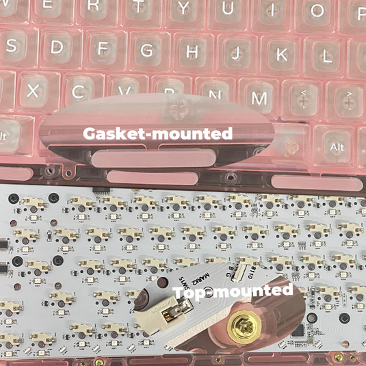 MonsGeek ICE75 pre-built gasket mounted wireless keyboard 75%
