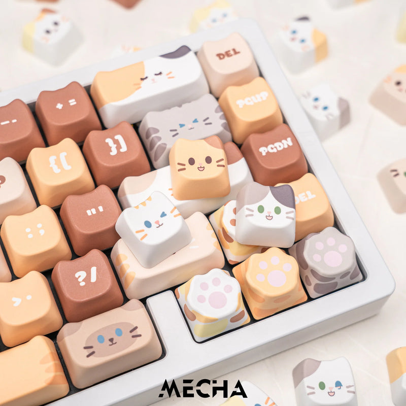 Load image into Gallery viewer, SoulCat MAO Dye-Sub Keycap Set
