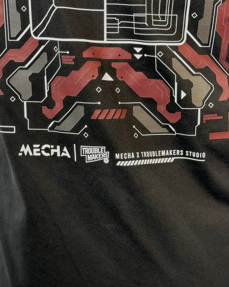 Load image into Gallery viewer, Mecha x TroubleMakers Studio Anniversary T-Shirt
