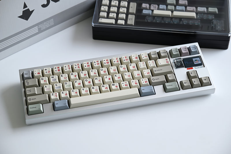 Load image into Gallery viewer, JKDK Retro PBT Cherry Profile Dye-Sub Keycaps
