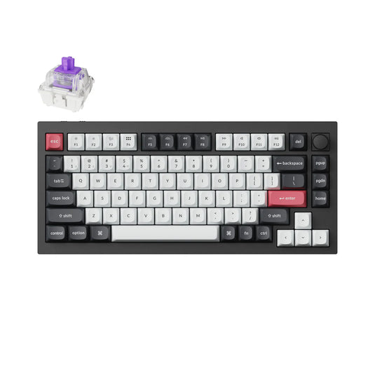 Keychron Q1 HE 75% Wireless Custom Mechanical Keyboard