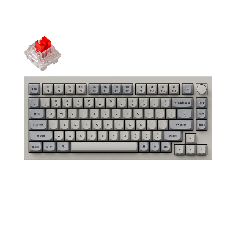 Load image into Gallery viewer, Keychron Q1 Version2 Hotswappable 75% Custom Mechanical Keyboard
