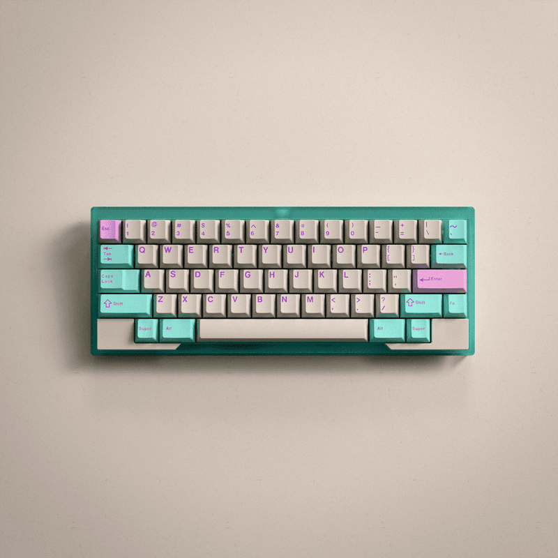 Load image into Gallery viewer, [GB] Sebas 60% Keyboard (Sandblasted Stainless Steel)

