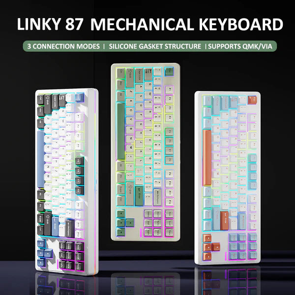 LINKY 87 80%/TKL Custom Mechanical Keyboard