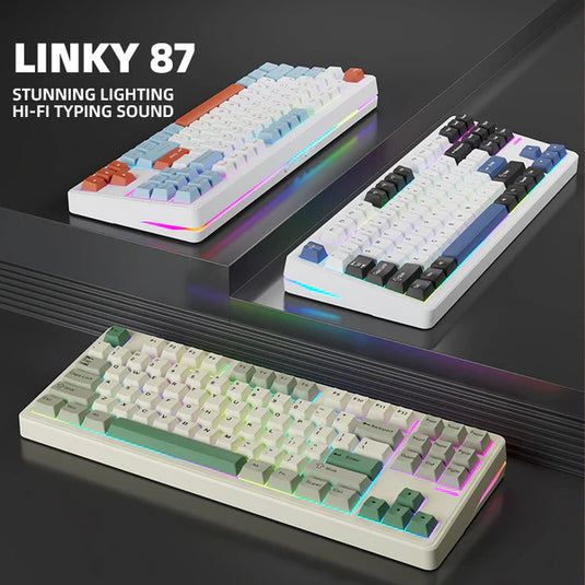 LINKY 87 80%/TKL Custom Mechanical Keyboard