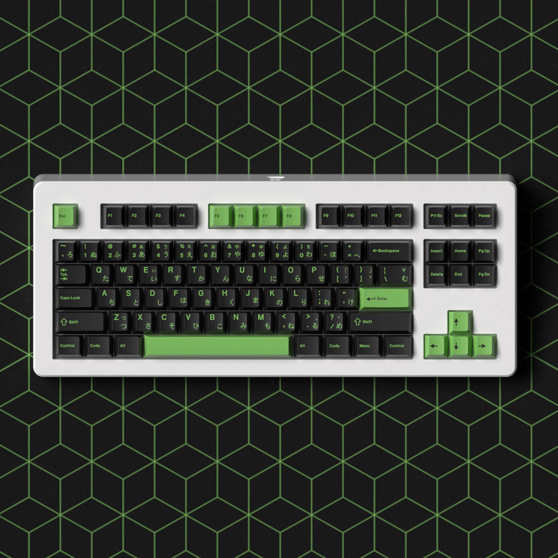 Load image into Gallery viewer, JKDK Studio Colors Hiragana Cherry PBT Keycaps
