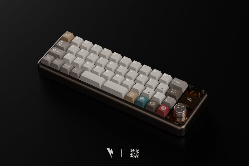 Load image into Gallery viewer, Keykobo Machinist ABS Keycaps Doubleshot Cherry Profile
