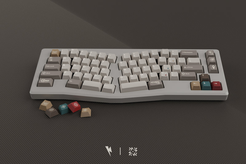 Load image into Gallery viewer, Keykobo Machinist ABS Keycaps Doubleshot Cherry Profile
