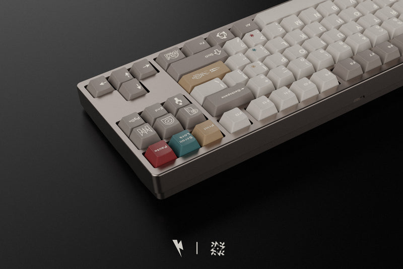 Load image into Gallery viewer, Keykobo Machinist ABS Keycaps Doubleshot Cherry Profile
