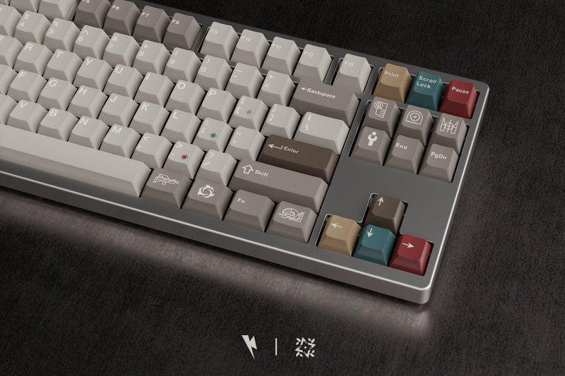 Load image into Gallery viewer, Keykobo Machinist ABS Keycaps Doubleshot Cherry Profile
