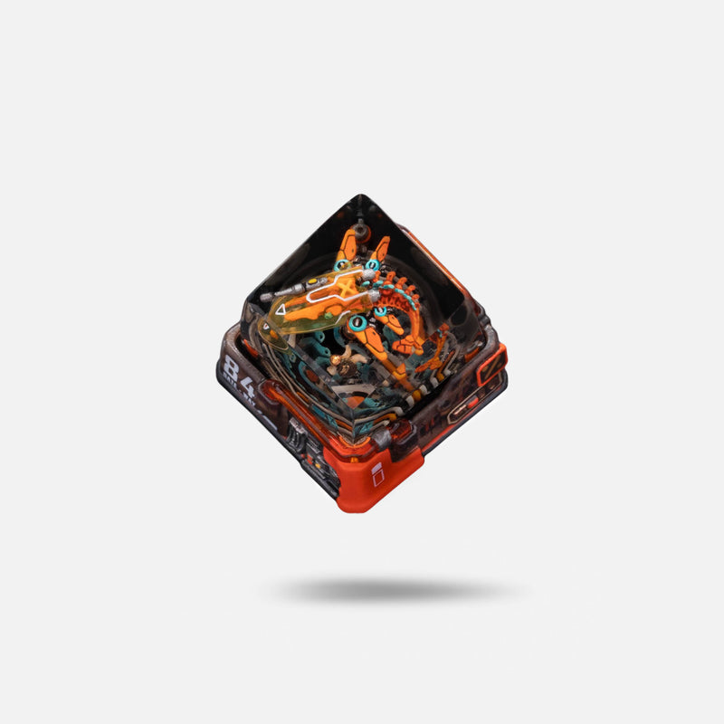 Load image into Gallery viewer, Dwarf Factory - The Primal Mecha Artisan Keycap
