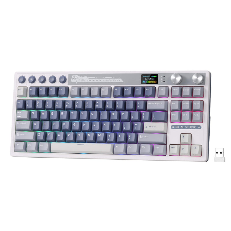 Load image into Gallery viewer, Royal Kludge RK M87 TKL Wireless Gaming Keyboard
