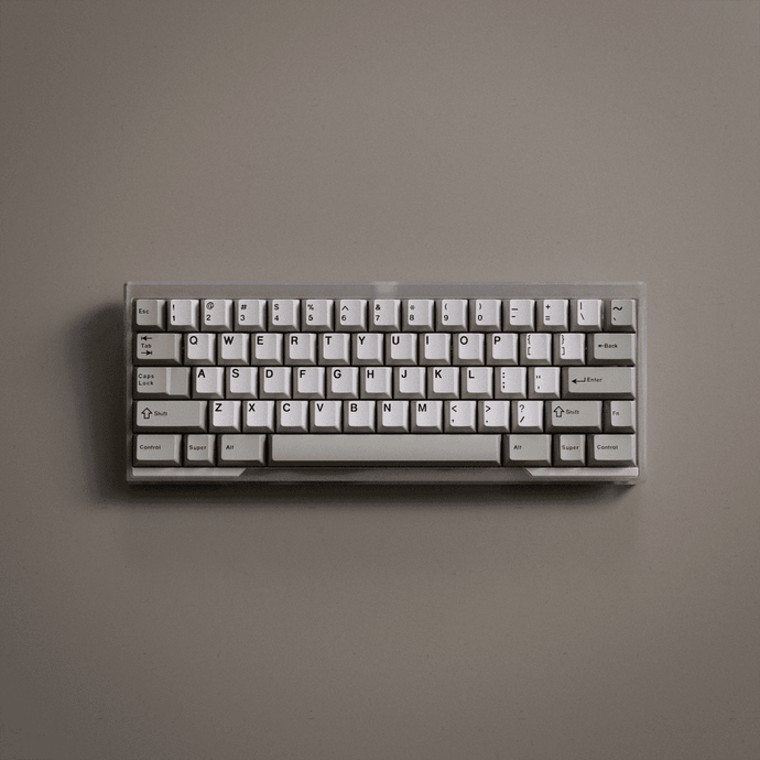 [GB] Sebas 60% Keyboard (Sandblasted Stainless Steel)