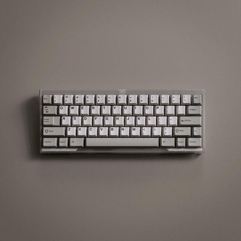 Load image into Gallery viewer, [GB] Sebas 60% Keyboard (Sandblasted Stainless Steel)

