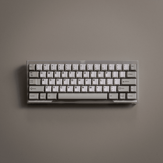 [GB] Sebas 60% Keyboard (Sandblasted Stainless Steel)