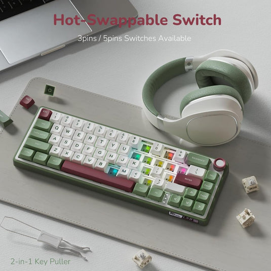Royal Kludge RK R65 65% Wired Hot-swappable Keyboard