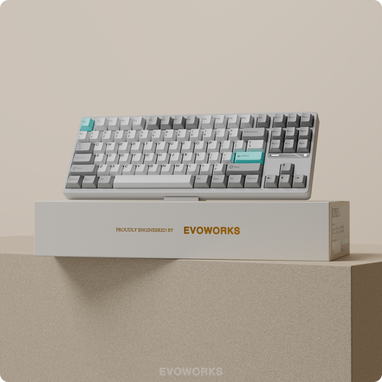 [Pre-Order] EVOWORKS EVO80 TKL Wireless Custom Mechanical Keyboard