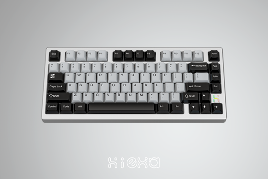 Hiexa V75 75% Mechanical Keyboard - Mirror PVD Weight