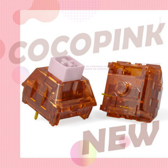 Kailh Box Cocopink Linear Switches