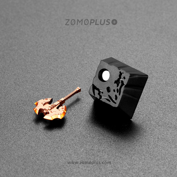 Load image into Gallery viewer, ZOMOPLUS DOTA2 Battlefury Magnetic Aluminum Artisan Keycap
