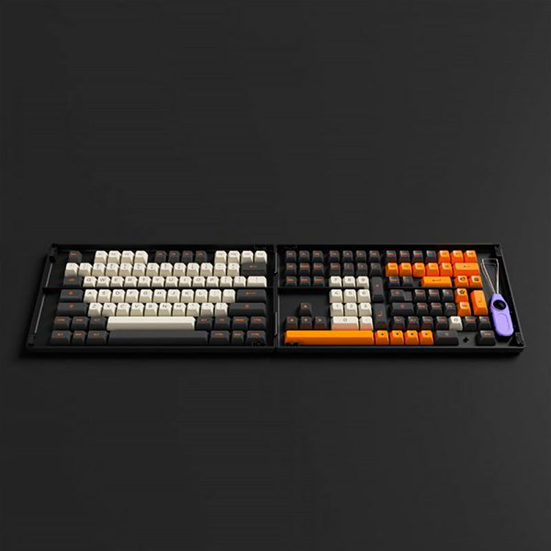 Load image into Gallery viewer, AKKO Retro Carbon Double Shot PBT Keycaps
