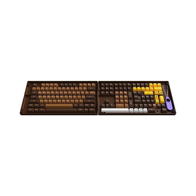 Load image into Gallery viewer, AKKO Chocolate ASA Double Shot PBT Keycaps
