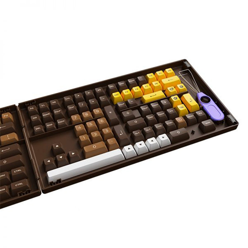 Load image into Gallery viewer, AKKO Chocolate ASA Double Shot PBT Keycaps
