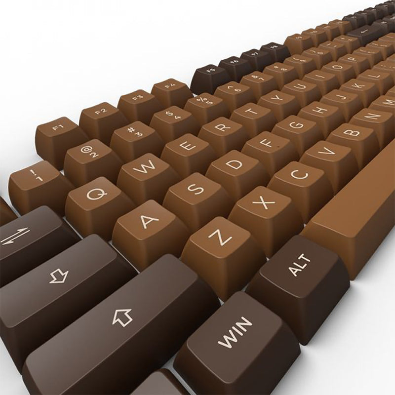 Load image into Gallery viewer, AKKO Chocolate ASA Double Shot PBT Keycaps
