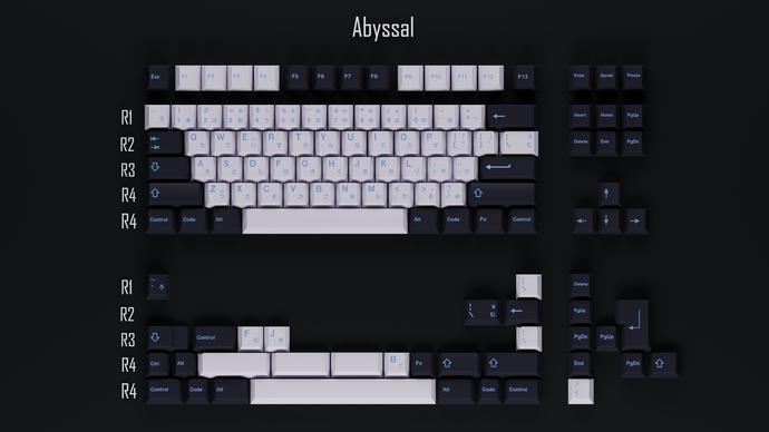 [In-Stock] GMK Abyssal Keycaps