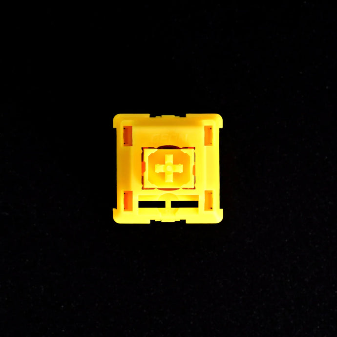 Geon x Haimu Yellow Silent Tactile Switch