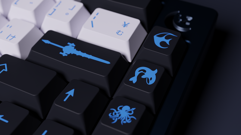 Load image into Gallery viewer, [In-Stock] GMK Abyssal Keycaps
