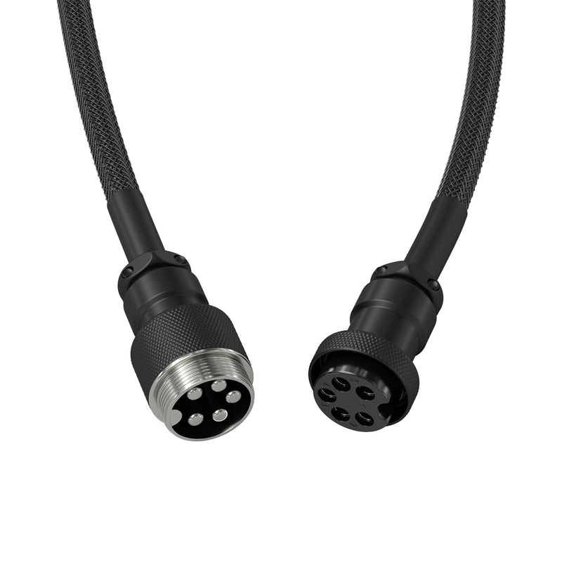 Load image into Gallery viewer, Glorious Coiled Aviator Cable Black
