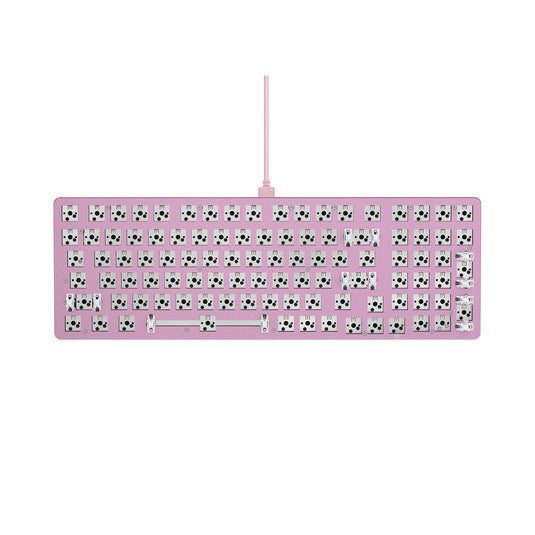 Glorious GMMK2 Hotswappable 96% Barebones Mechanical Keyboard - Pink